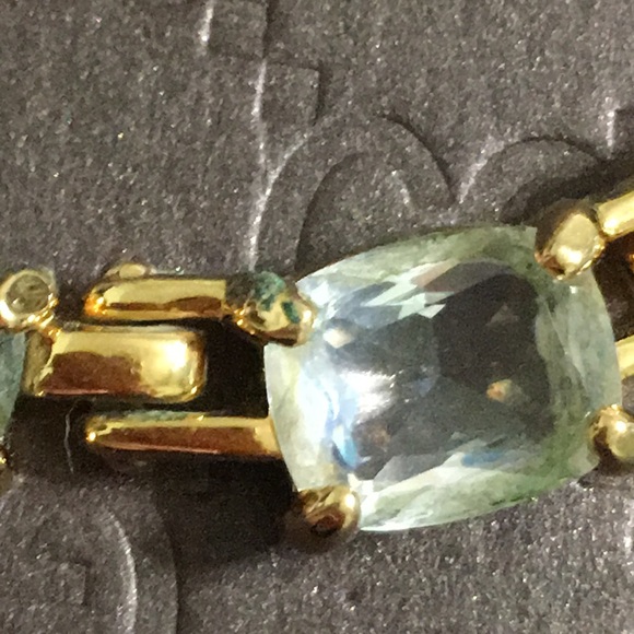 🖤Vtg💕Swarovski Gold necklace - Picture 8 of 14